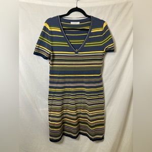 Adyson Parker striped dress💚🖤🤍💛